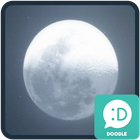 full moon 카카오톡 테마 biểu tượng