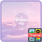 Glamorous sky 카카오톡 테마 icon