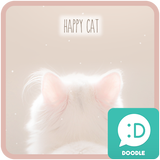 happy cat 카카오톡 테마 ícone