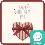 happy valentines day 카카오톡 테마 ícone