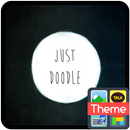 낙서(just doodle) 카카오톡 테마 APK