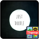 낙서(just doodle) 카카오톡 테마 icon