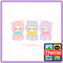 러블리알파카 카카오톡 테마 APK