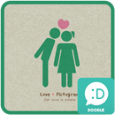 러브 픽토그램 카카오톡 테마 APK
