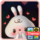 모찌(부끄부끄) 카카오톡 테마 APK
