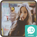 pretty girl 카카오톡 테마 APK