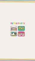 Retro party (카세트 테이프) 카카오톡 테마 Affiche