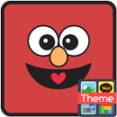 무지개반 친구들(레드) 카카오톡 테마 APK