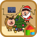 우수 크리스마스 도돌런처 테마 APK