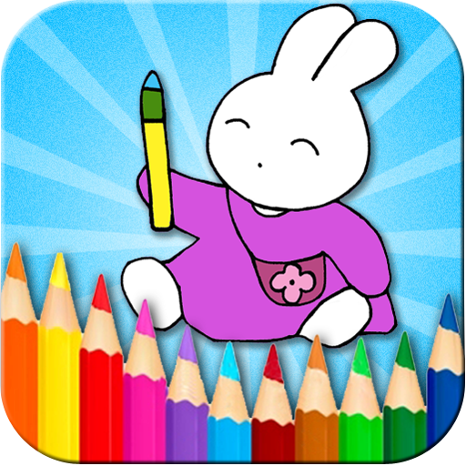 Coloring Doodle - Bunny GO