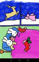 Kids Paint Christmas Cards captura de pantalla 3