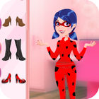 Mervelous Ladybug Dress up Style أيقونة
