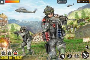 Commando Action War- Fury Mission Ekran Görüntüsü 1