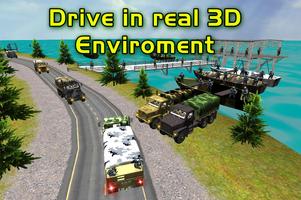 drive army cargo truck simulator Plakat