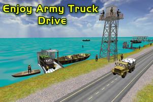 drive army cargo truck simulator Screenshot 1