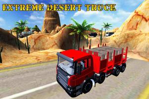 Extreme Desert Truck Cargo Poster