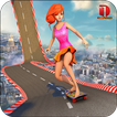 Girl Skating Run Adventure- Skateboard Game