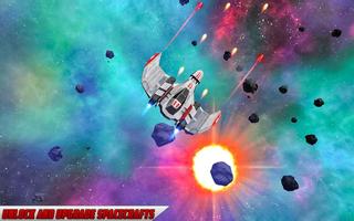 space galaxy adventure shooter game पोस्टर