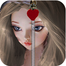 Doll Zipper Screen Locker APK