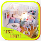 doll house baby design icon