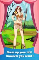 Jungle Girl Dress Up Makeover capture d'écran 2