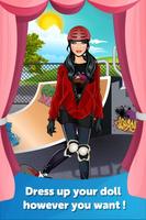 Skater Girl Dress Up Makeover 海报