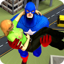 Super Captain Flying Robot 3D - Rescue Mission 18 APK