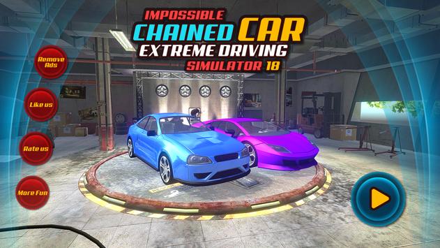 Download Impossible Chained Car Extreme Racing Simulator 18 Apk