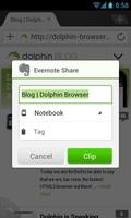 Evernote for Dolphin الملصق