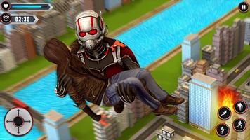 New Grand Ant Superhero City Rescue Mission 2018 تصوير الشاشة 1