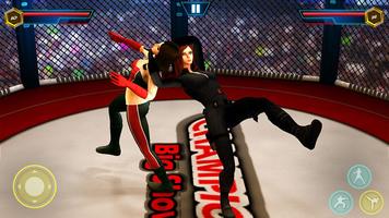 Grand Superhero Wrestling Fight Battle Arena Ring capture d'écran 2