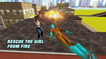 Grand Superhero Spider Flying City Rescue Mission imagem de tela 3