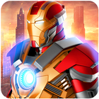 Grand Ninja Super Iron Hero Flying Rescue Mission Zeichen