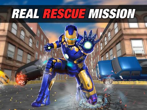 Grand Ninja Super Iron Hero Flying Rescue Mission banner