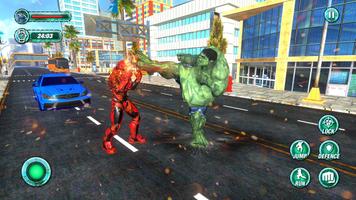 3 Schermata Grand Incredible Monster Superhero City Battle 17