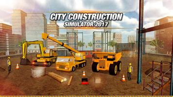 Construction Crane Excavator الملصق