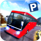 Offroad Real Coach Bus Driving Simulator 2017 أيقونة