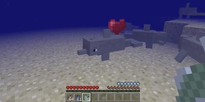 Dolphins Addon for Minecraft постер