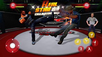 Real Star Boxing Punch : 3D Wrestling Championship โปสเตอร์