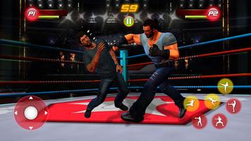 Real Star Boxing Punch : 3D Wrestling Championship captura de pantalla 1