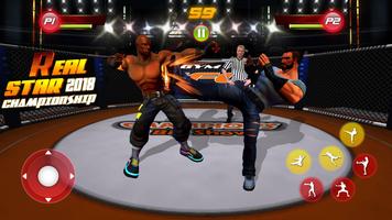 Real Star Boxing Punch : 3D Wrestling Championship スクリーンショット 2