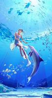 Dolphin 4 k Wallpapers Free Plakat