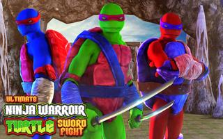 Ultimate Ninja Warrior Turtle Sword Fight Game imagem de tela 3