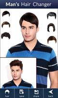 Man's Hair Changer : HairStyle imagem de tela 2
