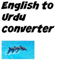 English to Urdu converter Affiche