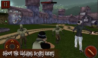 Zombie 3D-Gewehr Schießen Spie Screenshot 2