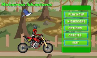 Motocross Hill Climbing Race постер