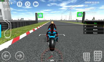 Moto Bike Racing 3D syot layar 1