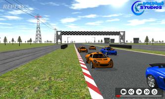 Car Racing 3D captura de pantalla 1