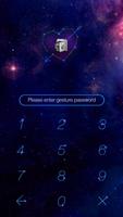 AppLock Theme Galaxy الملصق